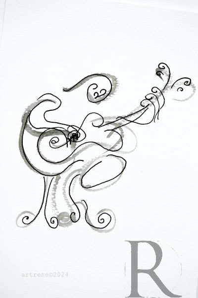 art rene jazz art drawing, ehrwald